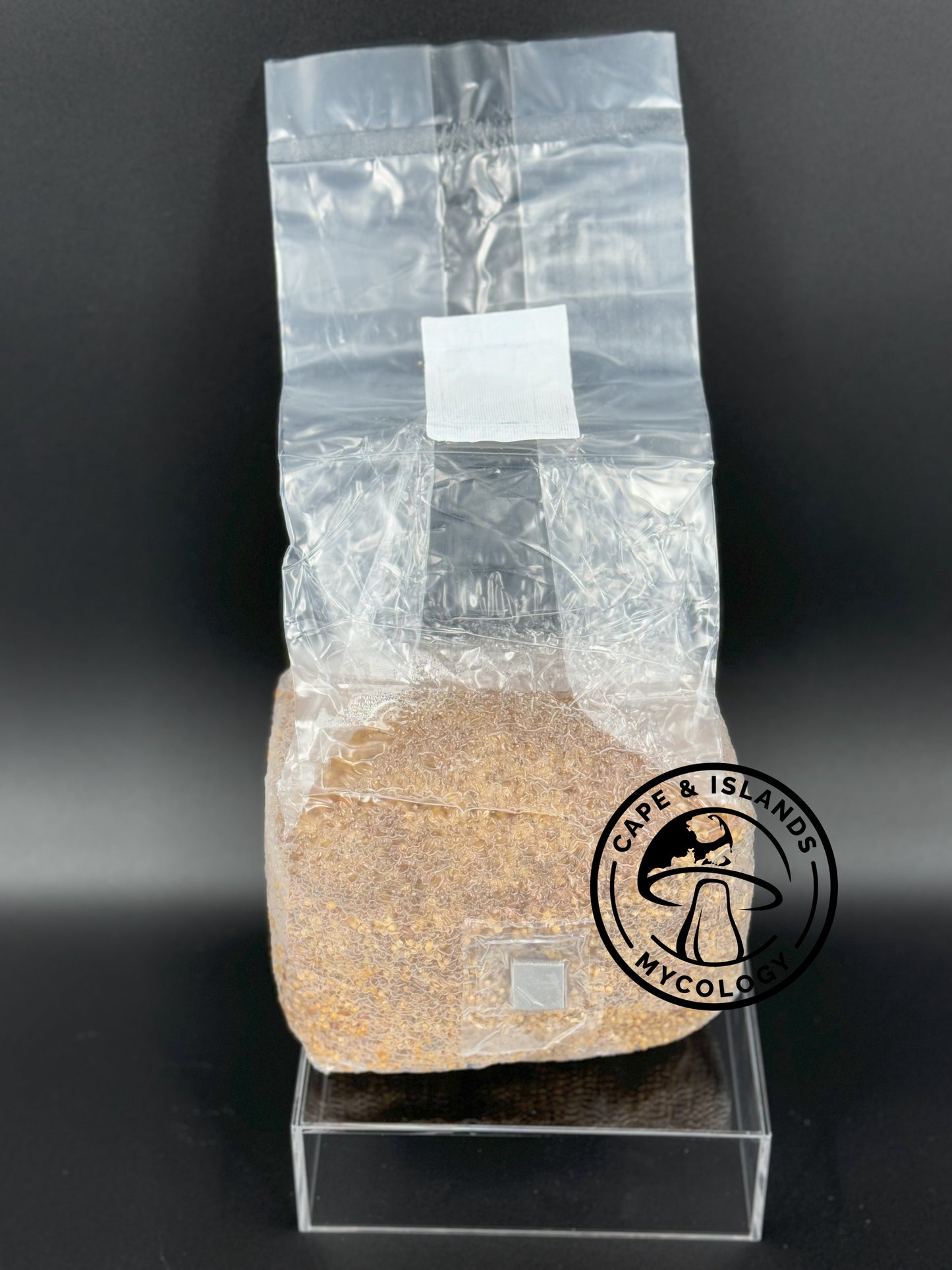 3lbs Sterilized Grain Bag with Injection Port